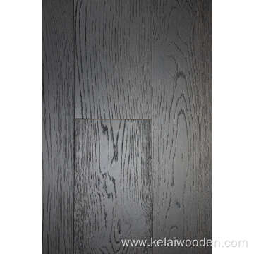 Black Color oak engineered flooring